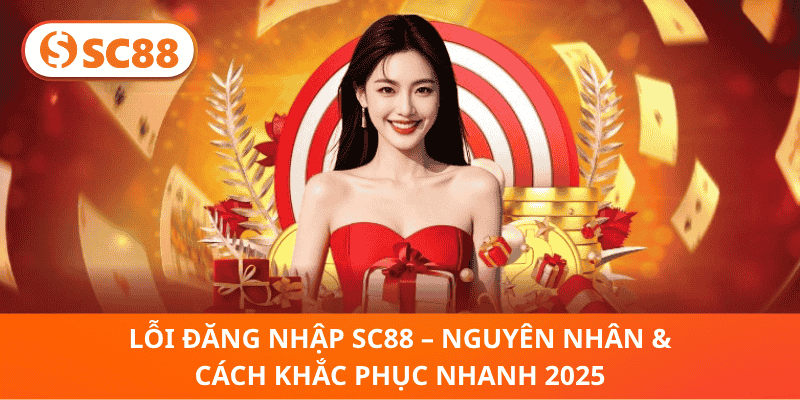 Lỗi Đăng Nhập SC88 – Nguyên Nhân & Cách Khắc Phục Nhanh 2025